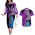 Beerus Dragon Ball Couples Matching Off The Shoulder Long Sleeve Dress and Hawaiian Shirt