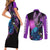 Beerus Dragon Ball Couples Matching Short Sleeve Bodycon Dress and Long Sleeve Button Shirt