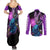 Beerus Dragon Ball Couples Matching Summer Maxi Dress and Long Sleeve Button Shirt