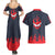 Gurren Lagann Simon Couples Matching Summer Maxi Dress and Hawaiian Shirt