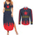 Gurren Lagann Simon Couples Matching Summer Maxi Dress and Long Sleeve Button Shirt