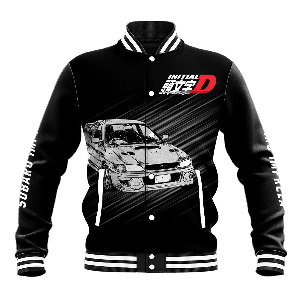 Bunta Fujiwara Impreza Initial D Baseball Jacket Manga Mix Anime Style