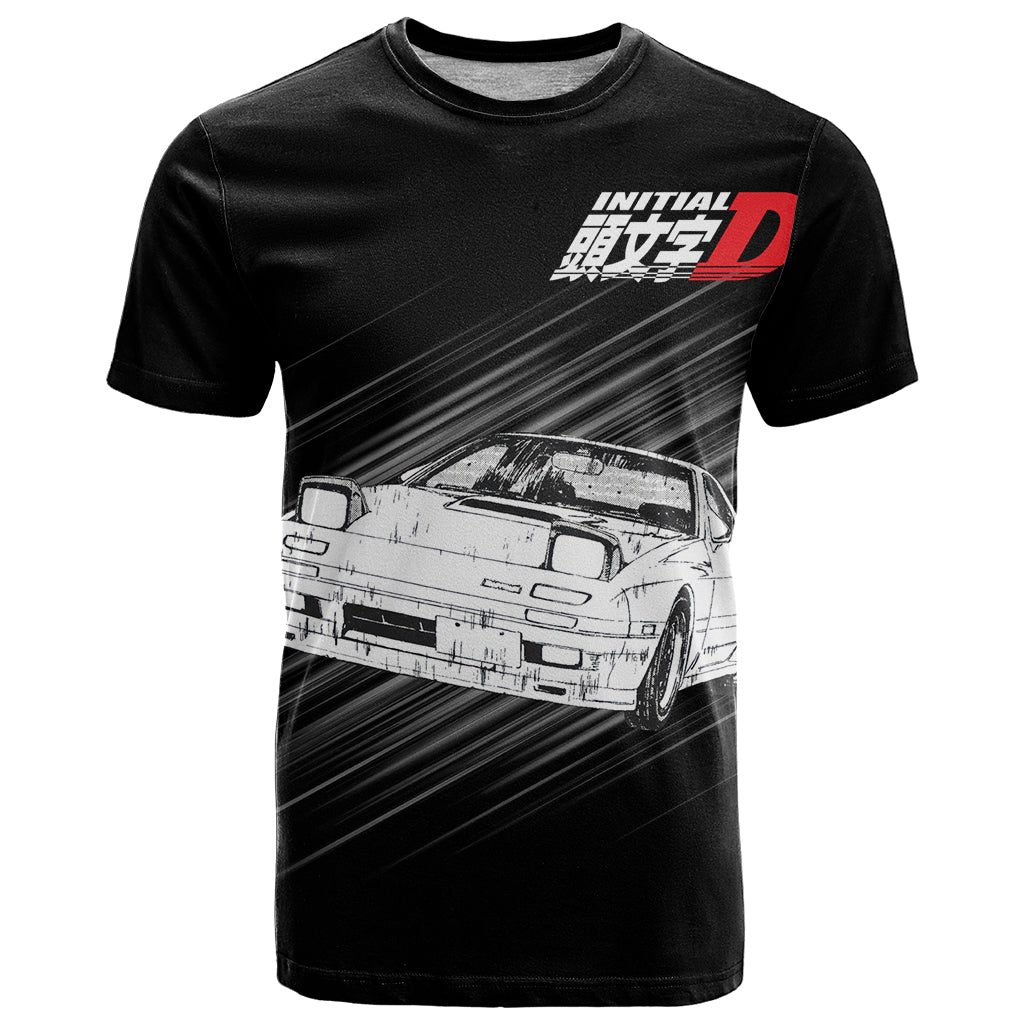 Keisuke Takahashi RX-7 Initial D T Shirt Manga Mix Anime Style