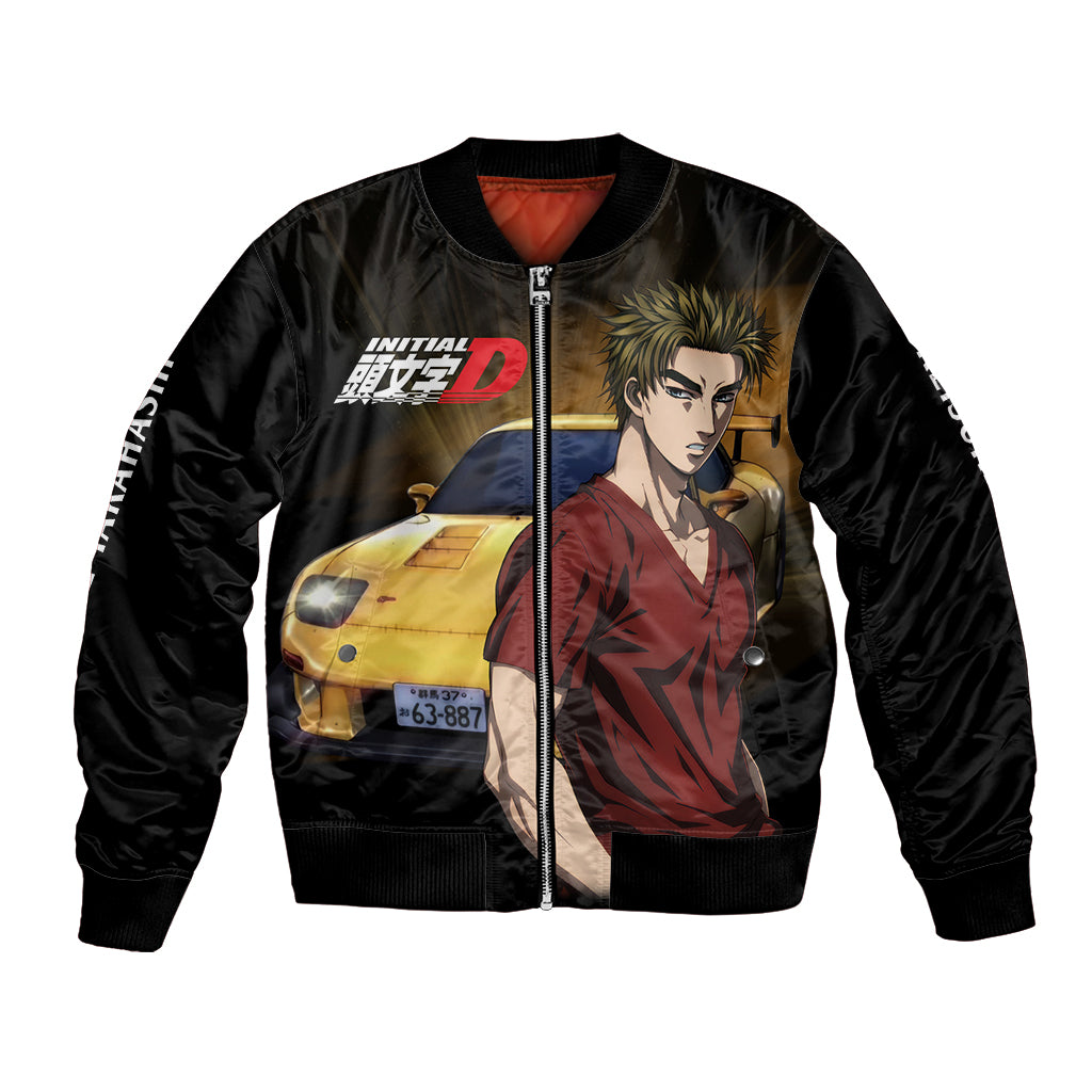 Keisuke Takahashi Initial D Bomber Jacket Anime Style