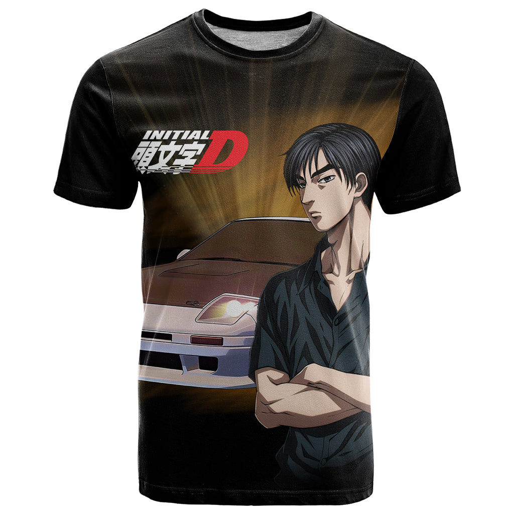 Ryouske Takahashi Initial D T Shirt Manga Mix Anime Style