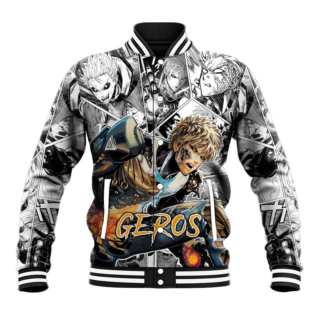 Genos - One Punch Man Baseball Jacket Anime Mix Manga Style