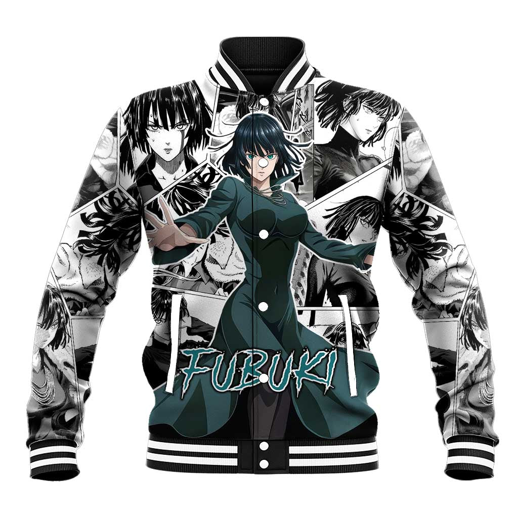 Fubuki - One Punch Man Baseball Jacket Anime Mix Manga Style