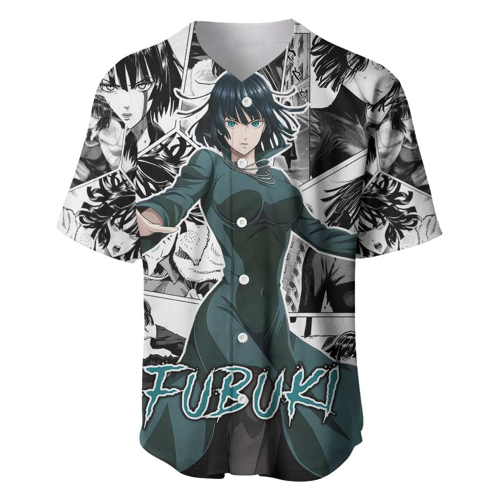 Fubuki - One Punch Man Baseball Jersey Anime Mix Manga Style