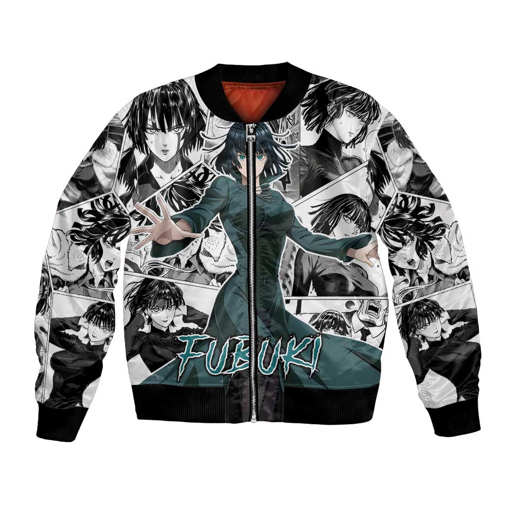 Fubuki - One Punch Man Bomber Jacket Anime Mix Manga Style