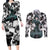 Fubuki - One Punch Man Couples Matching Long Sleeve Bodycon Dress and Long Sleeve Button Shirt Anime Mix Manga Style