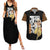 Usopp - One Piece Couples Matching Summer Maxi Dress and Hawaiian Shirt Anime Mix Manga Style