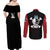 Franky - One Piece Couples Matching Off Shoulder Maxi Dress and Long Sleeve Button Shirt Anime Mix Manga Style