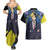 Rayne Ames - Magic And Muscles Couples Matching Summer Maxi Dress and Hawaiian Shirt Anime Style