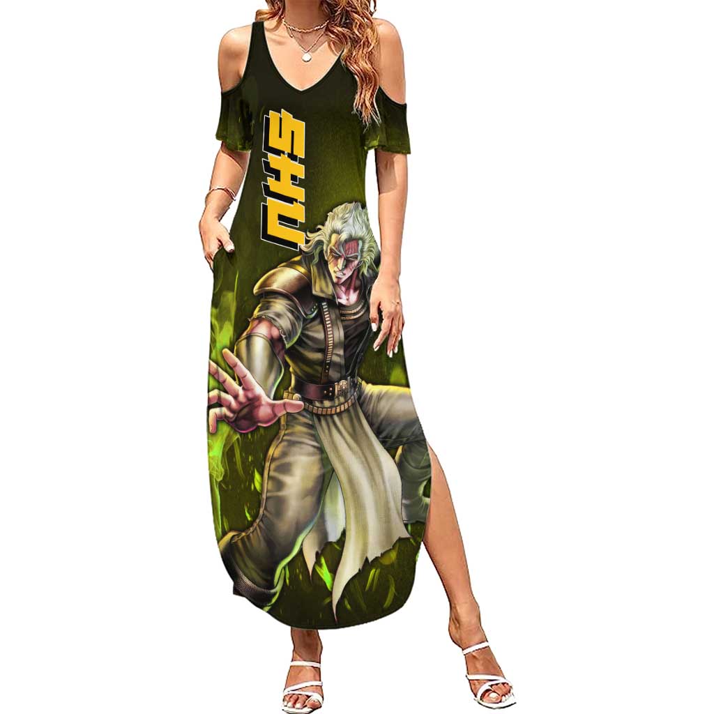 Shu - Fist Of The North Star Summer Maxi Dress Anime Style