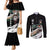 Mikasa Ackerman - Attack On Titan Couples Matching Mermaid Dress and Long Sleeve Button Shirt Anime Style