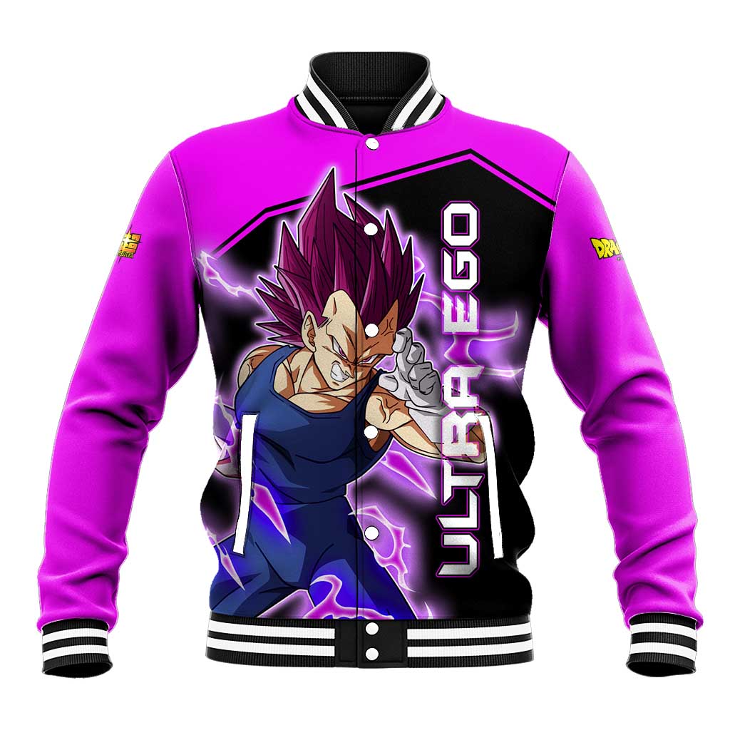 Vegeta Ultra Ego - Dragon Ball Baseball Jacket Anime Style