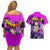 Vegeta Ultra Ego - Dragon Ball Couples Matching Off Shoulder Short Dress and Hawaiian Shirt Anime Style