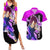 Vegeta Ultra Ego - Dragon Ball Couples Matching Summer Maxi Dress and Hawaiian Shirt Anime Style