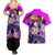 Vegeta Ultra Ego - Dragon Ball Couples Matching Summer Maxi Dress and Hawaiian Shirt Anime Style