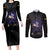 Gohan Beast - Dragon Ball Couples Matching Long Sleeve Bodycon Dress and Long Sleeve Button Shirt Anime Style