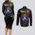 Gohan Beast - Dragon Ball Couples Matching Long Sleeve Bodycon Dress and Long Sleeve Button Shirt Anime Style