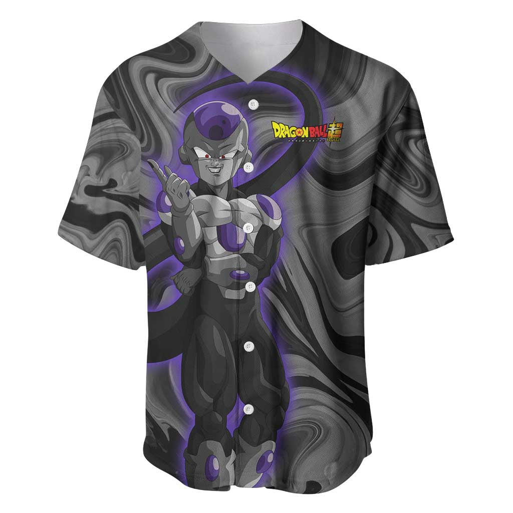 Black Frieza - Dragon Ball Baseball Jersey Anime Style