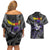 Black Frieza - Dragon Ball Couples Matching Off Shoulder Short Dress and Hawaiian Shirt Anime Style