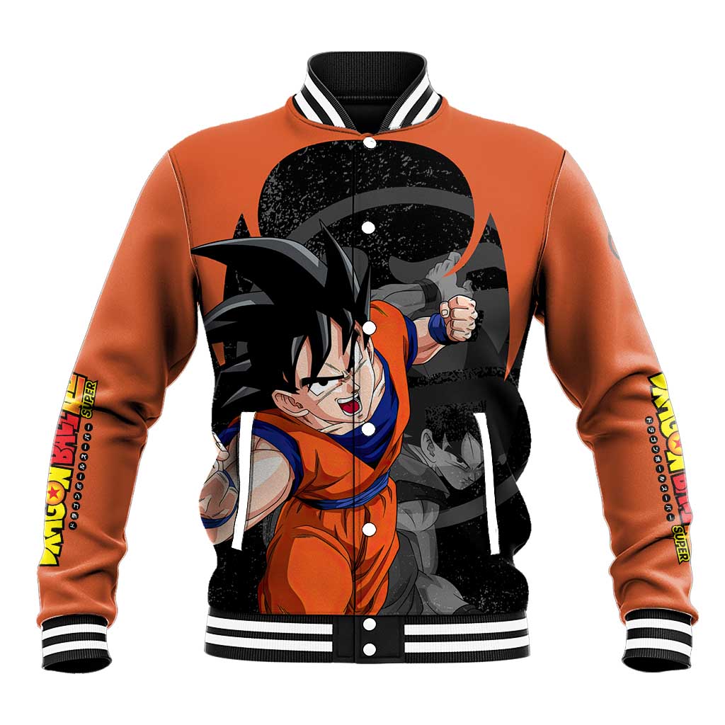 Goku - Dragon Ball Z Baseball Jacket Anime Style