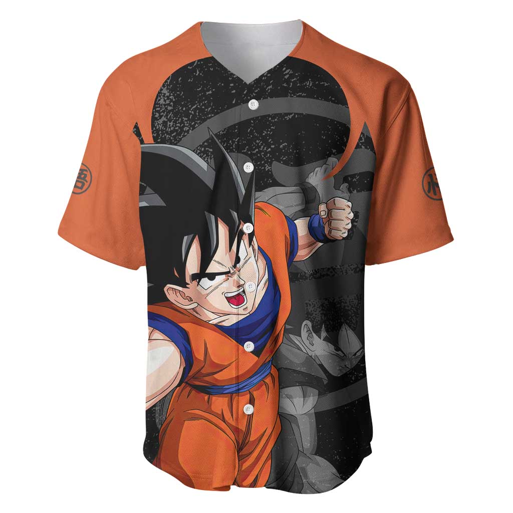 Goku - Dragon Ball Z Baseball Jersey Anime Style