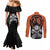 Goku - Dragon Ball Z Couples Matching Mermaid Dress and Long Sleeve Button Shirt Anime Style