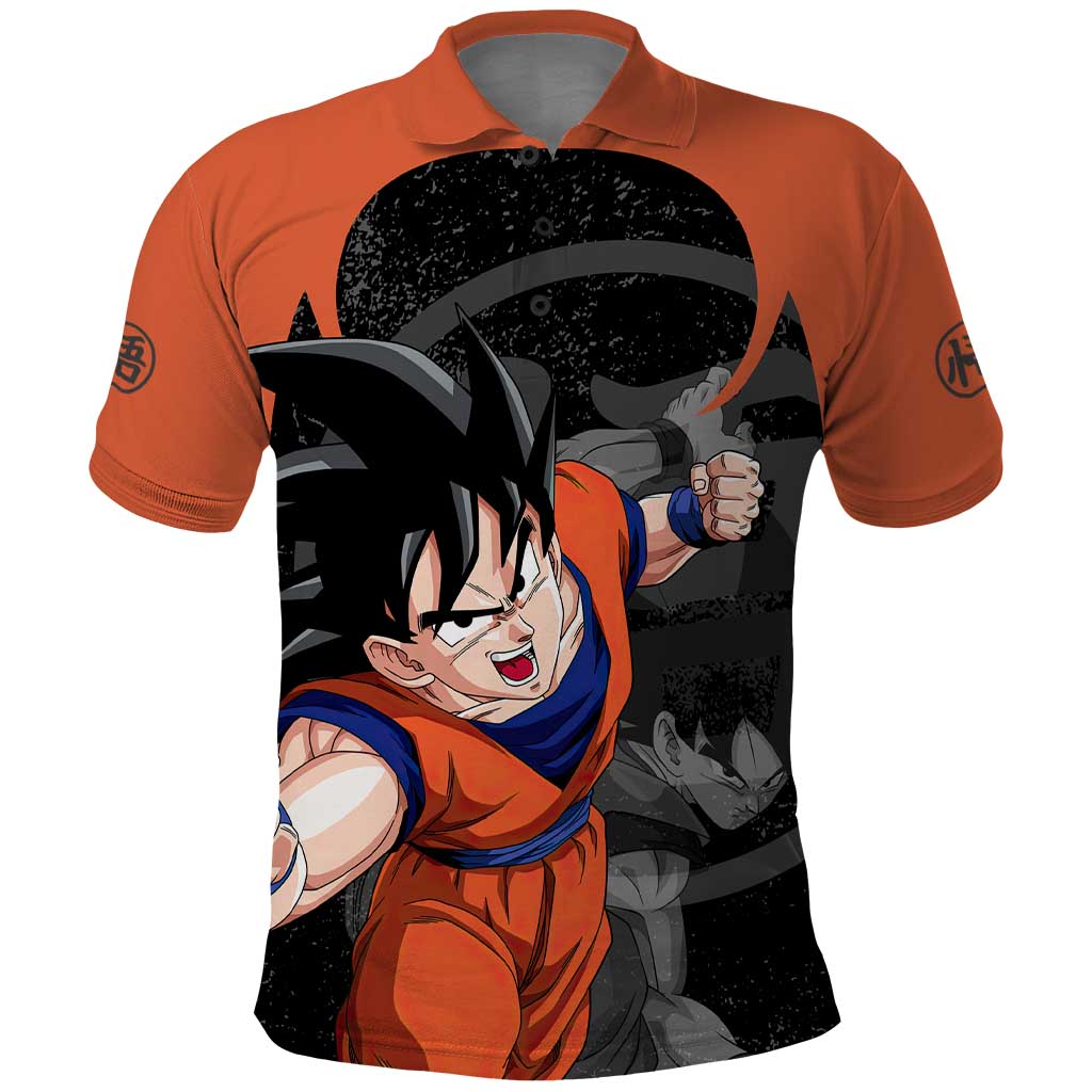 Goku - Dragon Ball Z Polo Shirt Anime Style