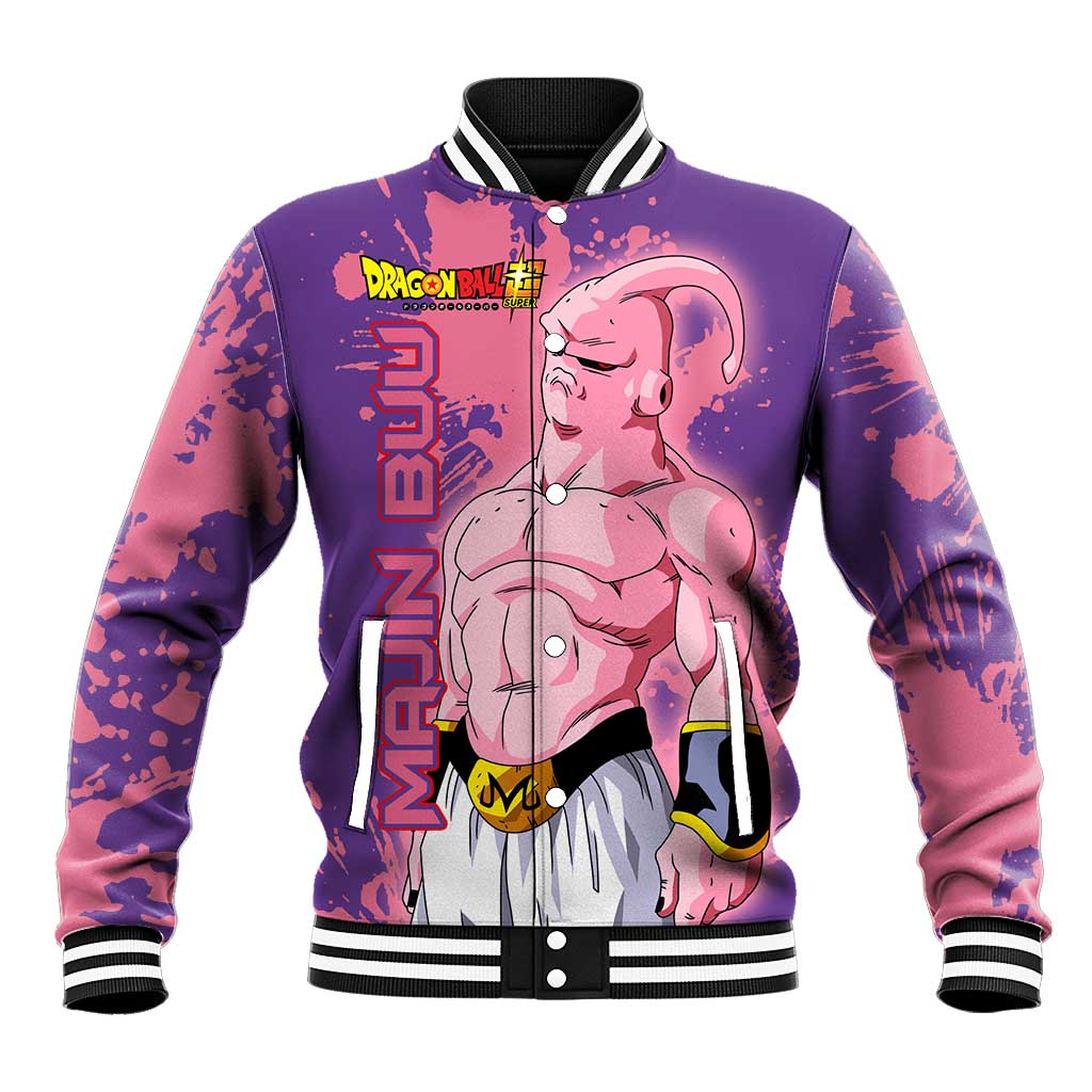 Skinny Majin Buu - Dragon Ball Baseball Jacket Anime Style