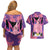 Skinny Majin Buu - Dragon Ball Couples Matching Off Shoulder Short Dress and Hawaiian Shirt Anime Style