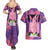 Skinny Majin Buu - Dragon Ball Couples Matching Summer Maxi Dress and Hawaiian Shirt Anime Style