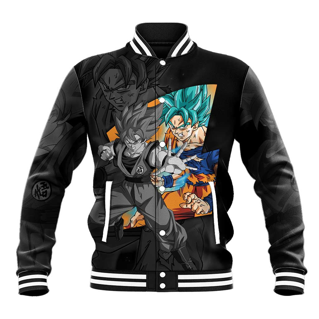 Goku Blue - Dragon Ball Baseball Jacket Anime Style