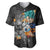 Goku Blue - Dragon Ball Baseball Jersey Anime Style