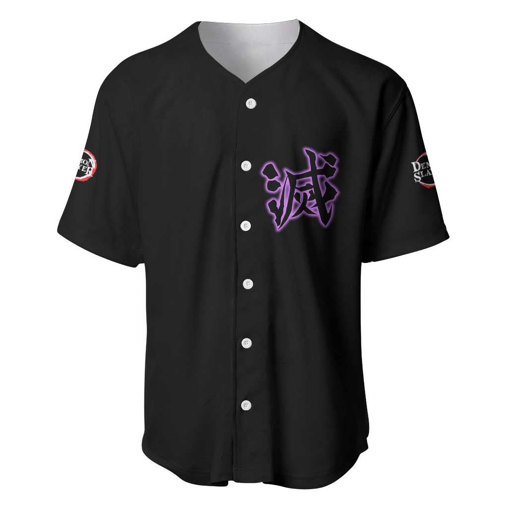 Shinobu Kocho V2 Demon Slayer Baseball Jersey Anime Style