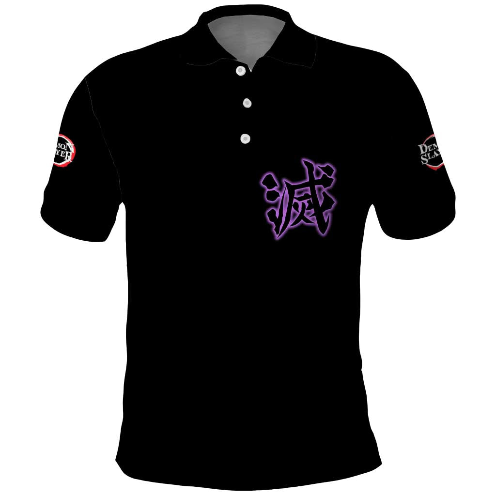 Shinobu Kocho V2 Demon Slayer Polo Shirt Anime Style