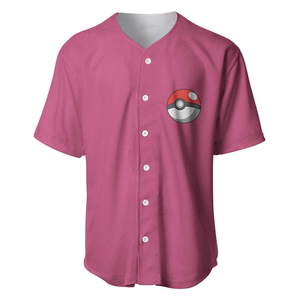 Jigglypuff -  Poke Baseball Jersey Anime Style