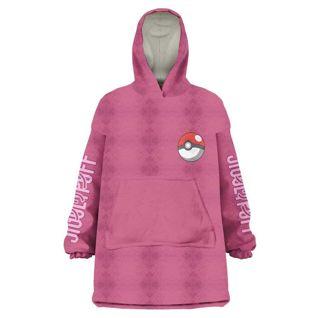 Jigglypuff -  Poke Wearable Blanket Hoodie Anime Style