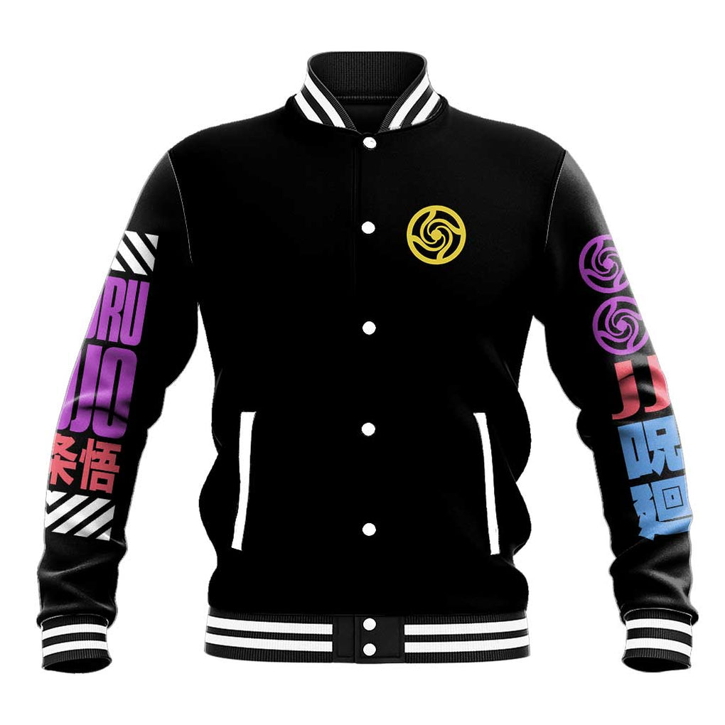 Satoru Gojo V2 Jujutsu Kaisen Baseball Jacket Anime Style