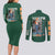 Nami One Piece Couples Matching Long Sleeve Bodycon Dress and Long Sleeve Button Shirt Anime Style TS04