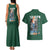 Nami One Piece Couples Matching Tank Maxi Dress and Hawaiian Shirt Anime Style TS04