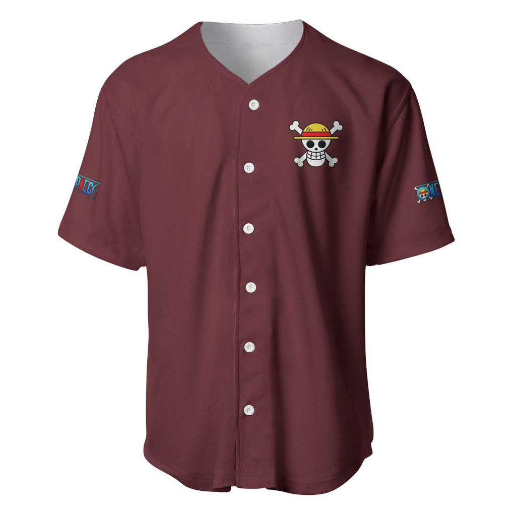 Monkey D. Luffy V2 One Piece Baseball Jersey Anime Style