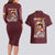 Monkey D. Luffy V2 One Piece Couples Matching Long Sleeve Bodycon Dress and Hawaiian Shirt Anime Style