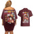 Monkey D. Luffy V2 One Piece Couples Matching Off Shoulder Short Dress and Hawaiian Shirt Anime Style