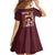 Monkey D. Luffy V2 One Piece Family Matching Off The Shoulder Long Sleeve Dress and Hawaiian Shirt Anime Style