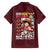 Monkey D. Luffy V2 One Piece Family Matching Off Shoulder Maxi Dress and Hawaiian Shirt Anime Style