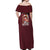 Monkey D. Luffy V2 One Piece Off Shoulder Maxi Dress Anime Style