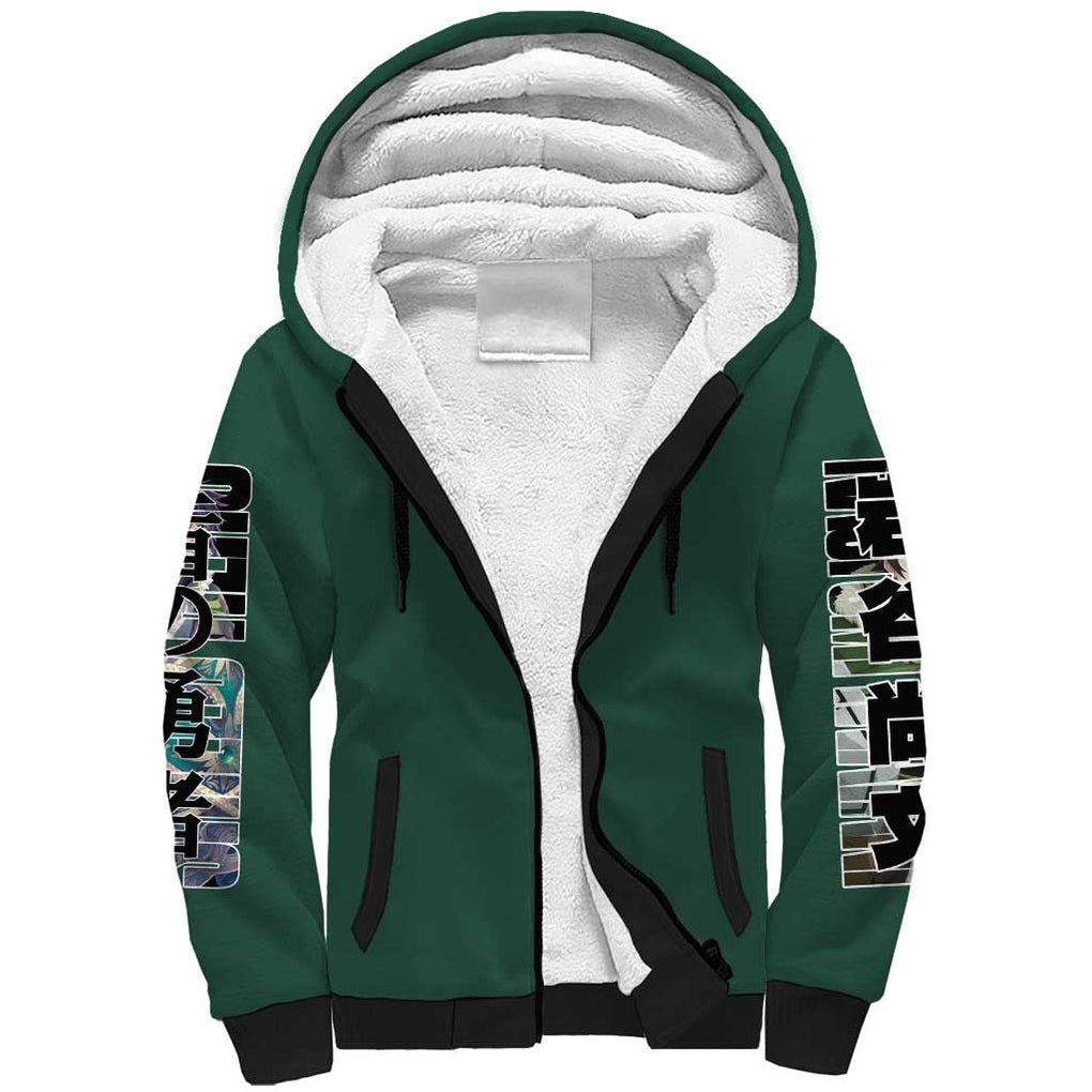 Naofumi Iwatani The Rising of the Shield Hero Sherpa Hoodie Anime Style